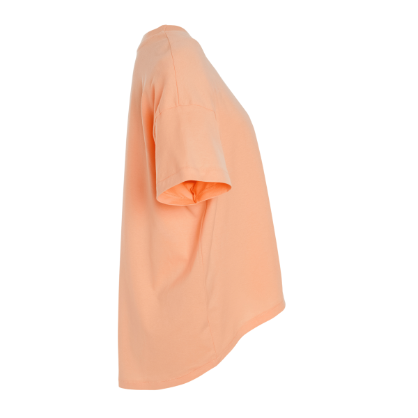 LAT Women's Hi-Lo Tee, Peachy, Right Sleeve view