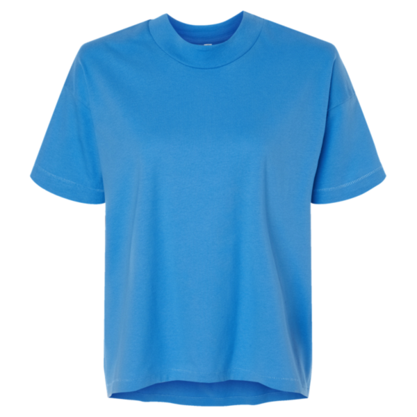LAT Women's Hi-Lo Tee, Tradewind, Front view