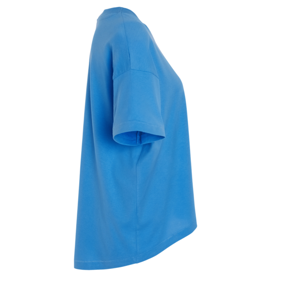 LAT Women's Hi-Lo Tee, Tradewind, Right Sleeve view