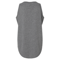 LAT Women's Relaxed Fine Jersey Tank, Granite Heather, Back view