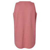 LAT Women's Relaxed Fine Jersey Tank, Mauvelous, Back view