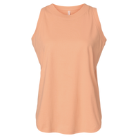 LAT Women's Relaxed Fine Jersey Tank, Peachy, Front view