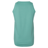 LAT Women's Relaxed Fine Jersey Tank, Saltwater, Back view