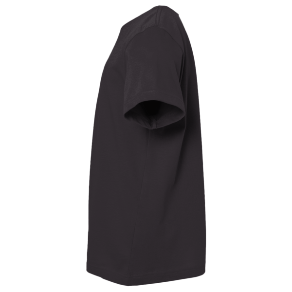 LAT Youth Fine Jersey Tee, Black / Black, Left Sleeve view