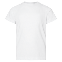 LAT Youth Fine Jersey Tee, Blended White / Blended White, Front view