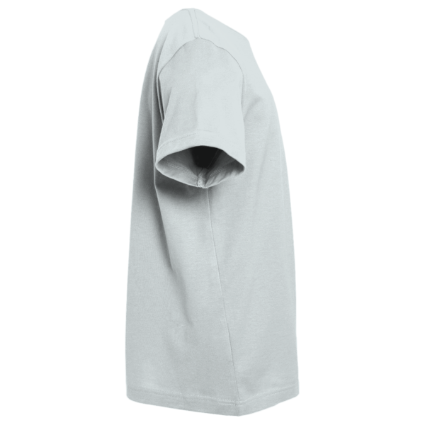 LAT Youth Fine Jersey Tee, Blended White / Blended White, Right Sleeve view