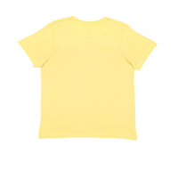 LAT Youth Fine Jersey Tee, Butter / Butter, Back view