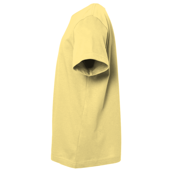 LAT Youth Fine Jersey Tee, Butter / Butter, Left Sleeve view