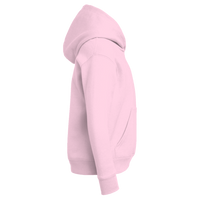 LAT Youth Fleece Hoodie Sweatshirt, Pink, Right Sleeve view