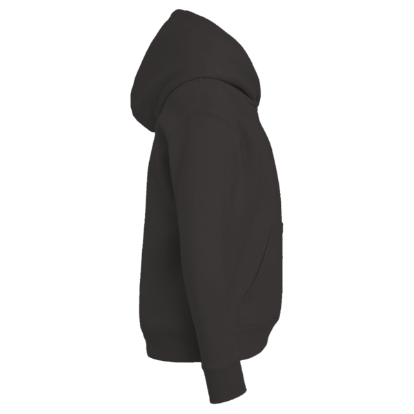 LAT Youth Fleece Hoodie Sweatshirt, Vintage Smoke, Right Sleeve view