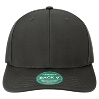 LEGACY Back Nine Cap, Black, Front view