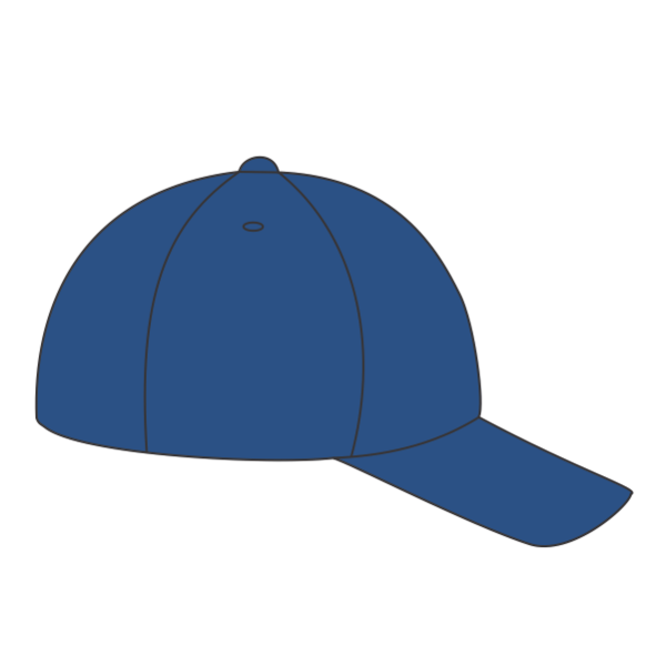 LEGACY Cool Fit Adjustable Cap, Royal, Right Sleeve view