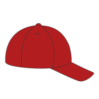 LEGACY Cool Fit Adjustable Cap, Scarlet, Right Sleeve view