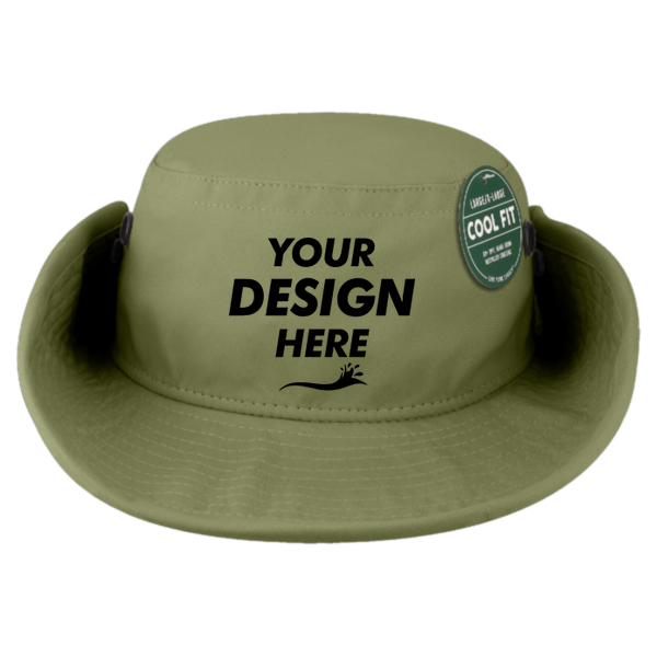LEGACY Cool Fit Booney, Moss Green, Front view, Mockup