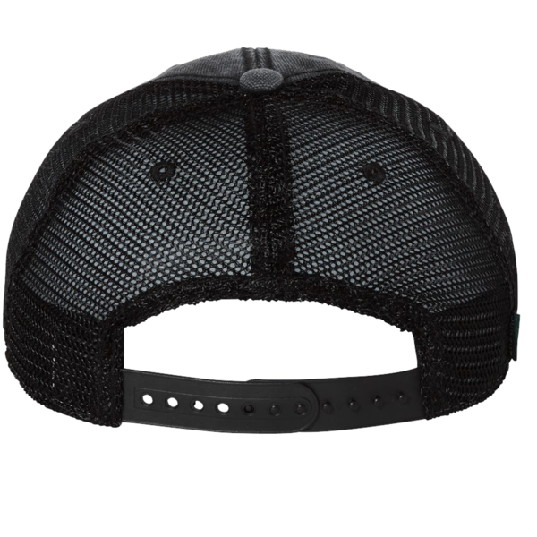LEGACY Dashboard Trucker Cap, Black / Black / Black, Back view
