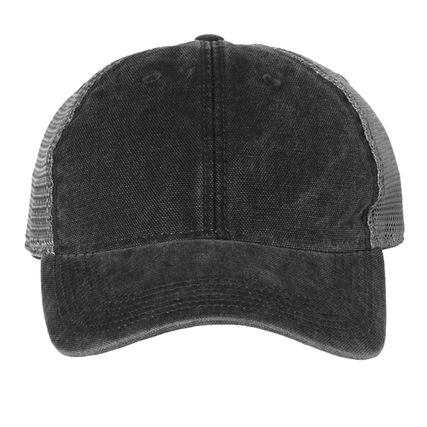 LEGACY Dashboard Trucker Cap, Black / Black / Black, Front view
