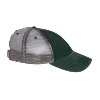 LEGACY Dashboard Trucker Cap, Dark Green / Grey / Grey, Right Side view