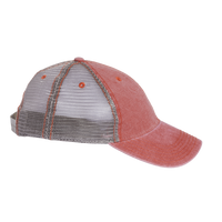 LEGACY Dashboard Trucker Cap, Nantucket Red / Grey / Grey, Right Side view