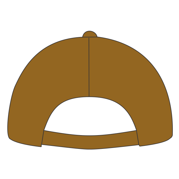LEGACY Five-Panel Adjustable Cap, Aztec / Aztec, Back view