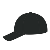 LEGACY Five-Panel Adjustable Cap, Black / Black, Left Side view