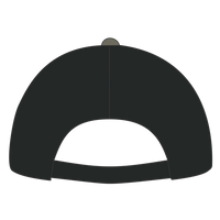LEGACY Five-Panel Adjustable Cap, Charcoal Slub / Black, Back view
