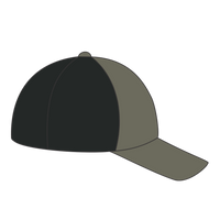 LEGACY Five-Panel Adjustable Cap, Charcoal Slub / Black, Right Side view