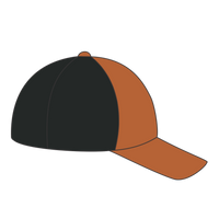 LEGACY Five-Panel Adjustable Cap, Copper Slub / Black, Right Side view