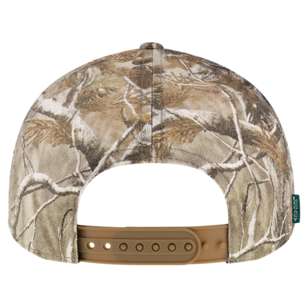 LEGACY Heritage Twill Cap, Brown Wood Camo / Brown Wood Camo, Back view