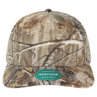 LEGACY Heritage Twill Cap, Brown Wood Camo / Brown Wood Camo, Front view