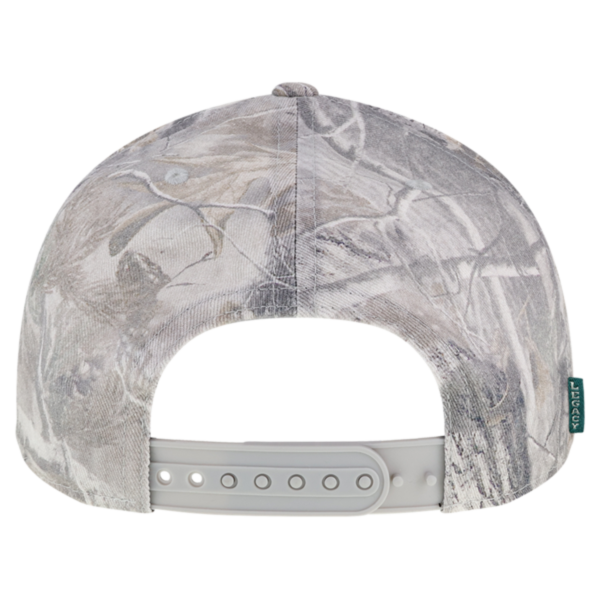 LEGACY Heritage Twill Cap, Faded Wood Camo / Faded Wood Camo, Back view