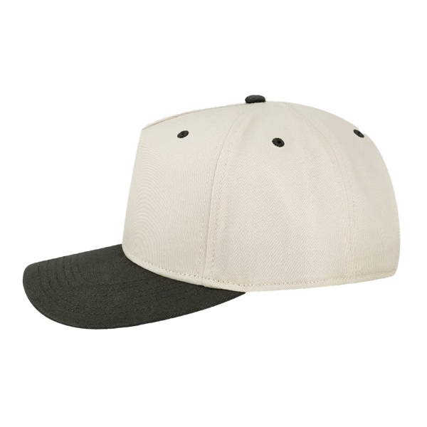 LEGACY Heritage Twill Cap, Stone / Black, Left Side view