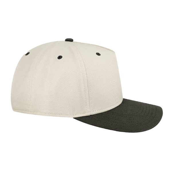 LEGACY Heritage Twill Cap, Stone / Black, Right Side view