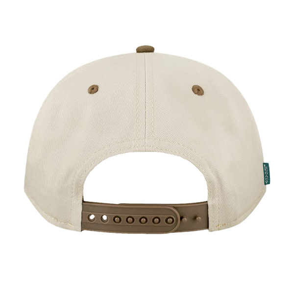 LEGACY Heritage Twill Cap, Stone / Brown, Back view