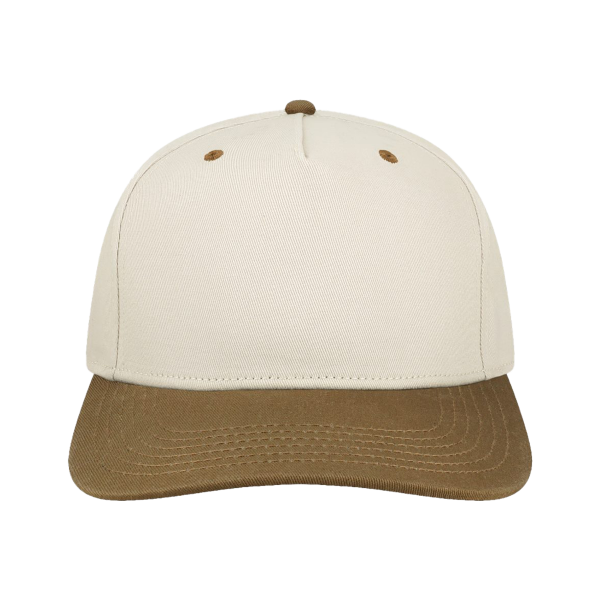 LEGACY Heritage Twill Cap, Stone / Brown, Front view