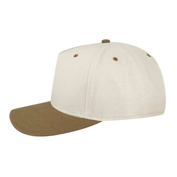LEGACY Heritage Twill Cap, Stone / Brown, Left Side view