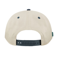 LEGACY Heritage Twill Cap, Stone / Navy, Back view