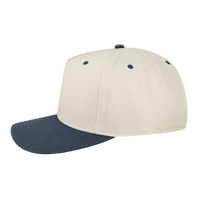 LEGACY Heritage Twill Cap, Stone / Navy, Left Side view
