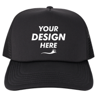 LEGACY Laguna Cap, Black / Black / Black, Front view, Mockup