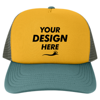 LEGACY Laguna Cap, Bronze / Pine Green / Pine Green, Front view, Mockup
