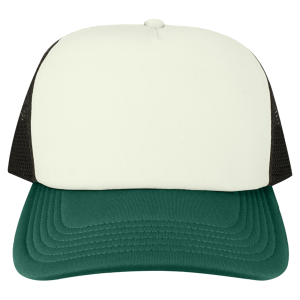 LEGACY Laguna Cap, Cream / Green / Black, Front view