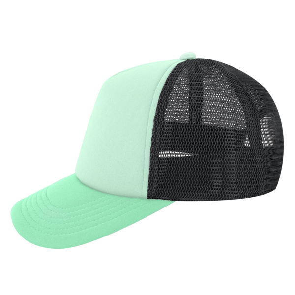 LEGACY Laguna Cap, Light Mint / Dark Mint / Black, Left Side view