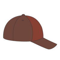 LEGACY Old Favorite Five-Panel Trucker Cap, Mt Sunset / Maroon / Khaki, Right Side view