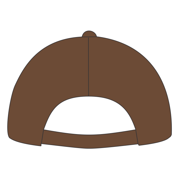 LEGACY Old Favorite Five-Panel Trucker Cap, Rolling Mountains / Rolling Mountains / Rolling Mountains, Back view