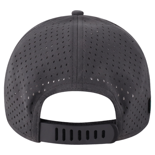 LEGACY Reclaim Mid-Pro Adjustable Cap, Dark Olive Green Camo / Black, Back view