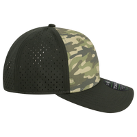 LEGACY Reclaim Mid-Pro Adjustable Cap, Dark Olive Green Camo / Black, Right Side view