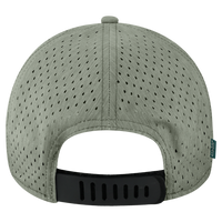 LEGACY Reclaim Mid-Pro Adjustable Cap, Eco Dark Grey / Eco Dark Grey, Back view