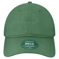 LEGACY Reclaim Sport Mesh Cap, Eco Dark Green, Front view
