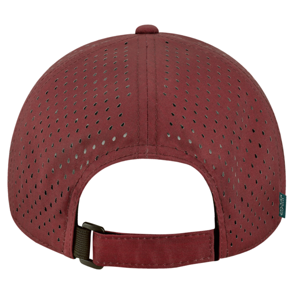 LEGACY Reclaim Sport Mesh Cap, Eco Maroon, Back view