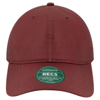 LEGACY Reclaim Sport Mesh Cap, Eco Maroon, Front view
