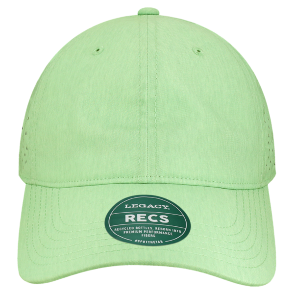 LEGACY Reclaim Sport Mesh Cap, Eco Mint, Front view